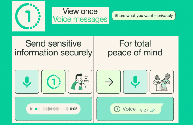 Whatsapp, come funziona 'Visualizza una volta' per i vocali