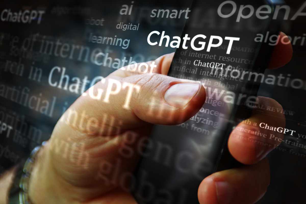 ChatGPT su smartphone