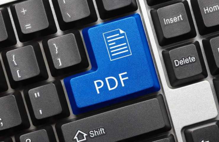 Modificare il file PDF 