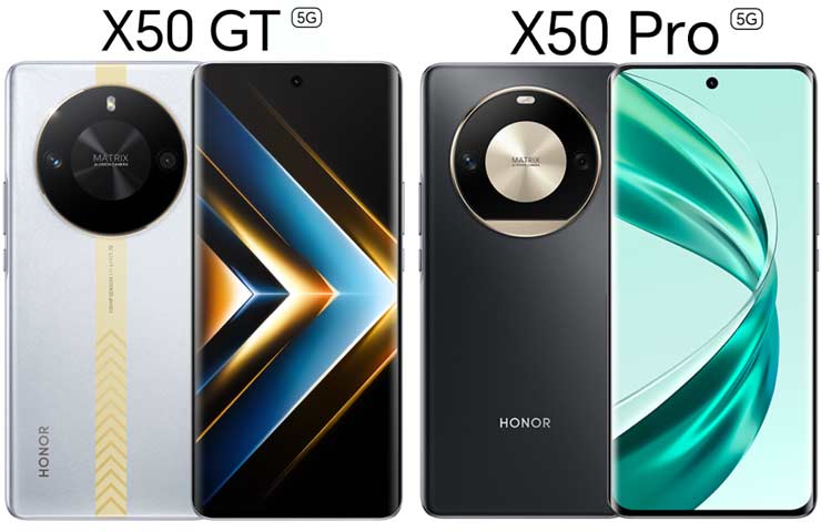 smartphone Honor X50 GT e Honor X50 Pro