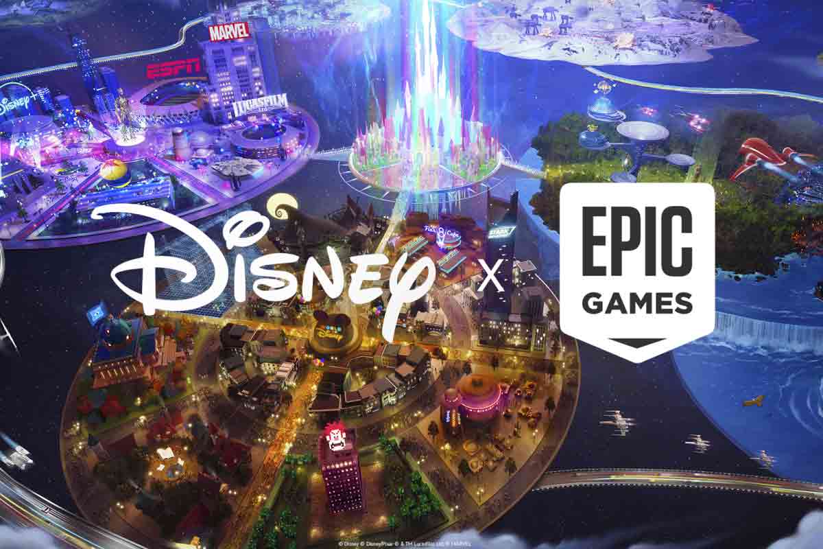 loghi Disney e Epic Games