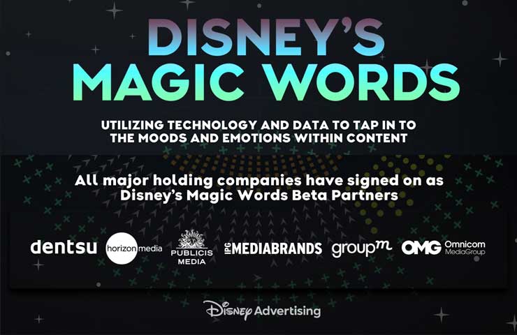 Disney's Magic Words - estratto infografica
