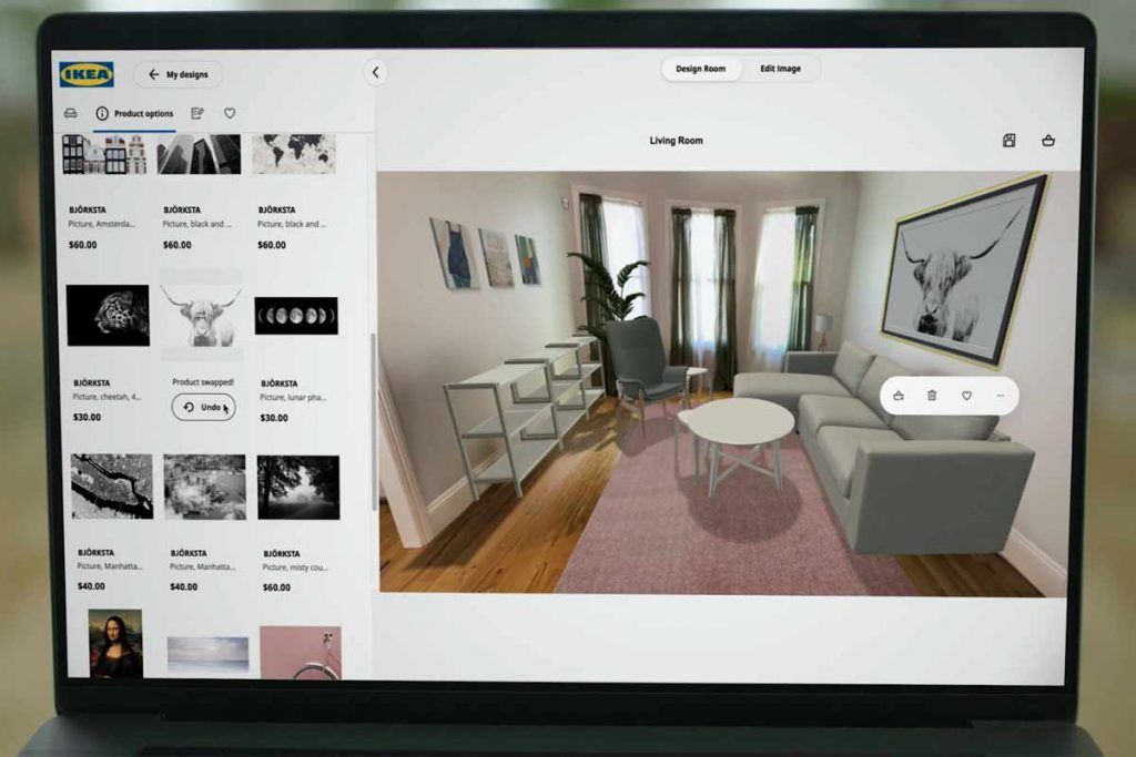 Ikea Kreativ - demo esperienza AR per personalizzare spazi