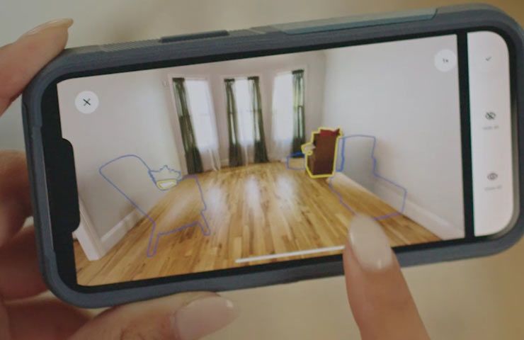 Ikea Kreativ - demo esperienza arredo virtuale da app mobile
