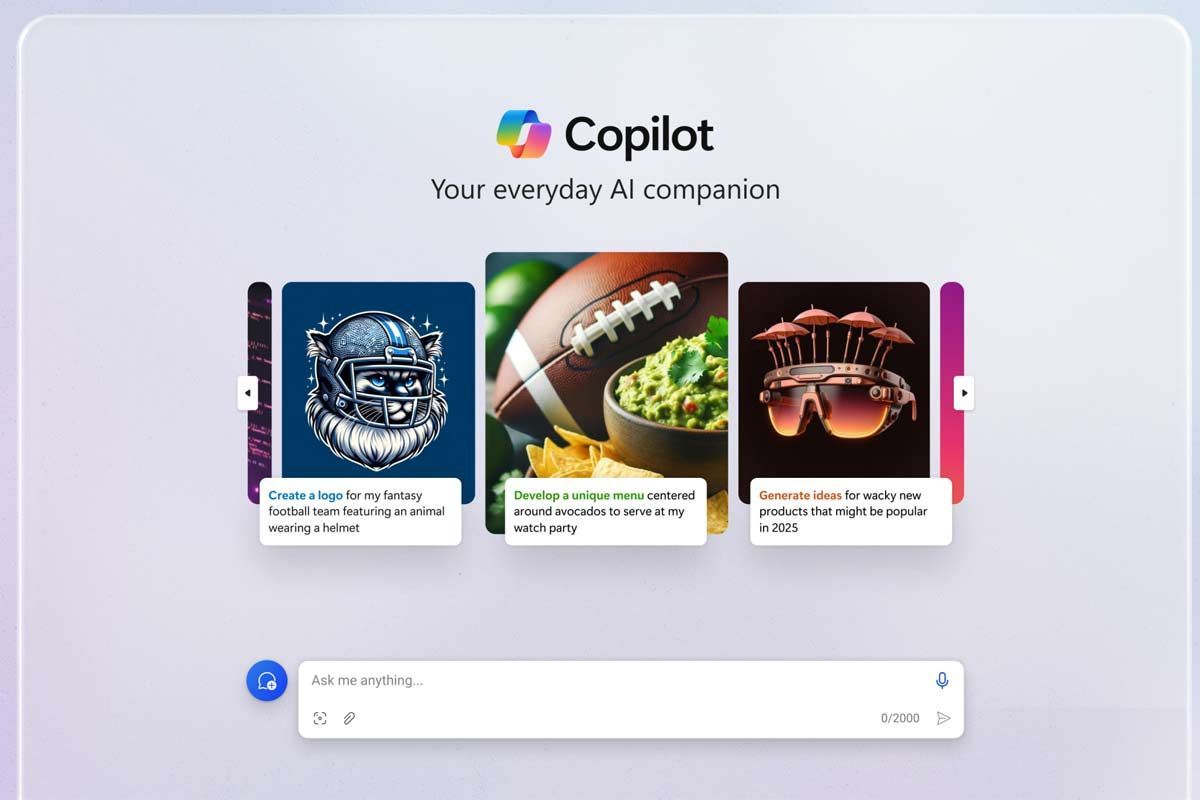 Microsoft Copilot - aggiornamento per iOS e Android