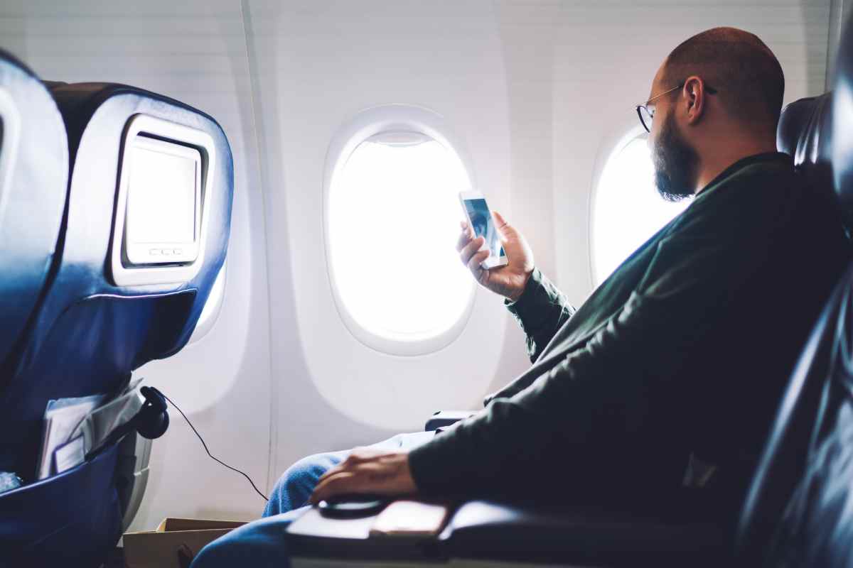 Telefonare in aereo