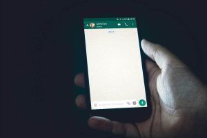 Chat di WhatsApp sul cellulare