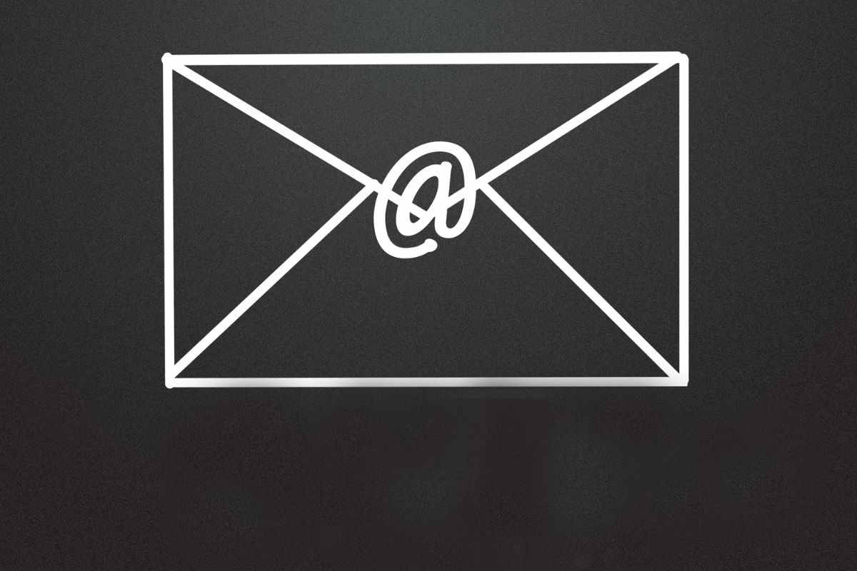 Simbolo chiocciola nella mail