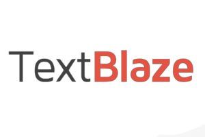 text blaze logo