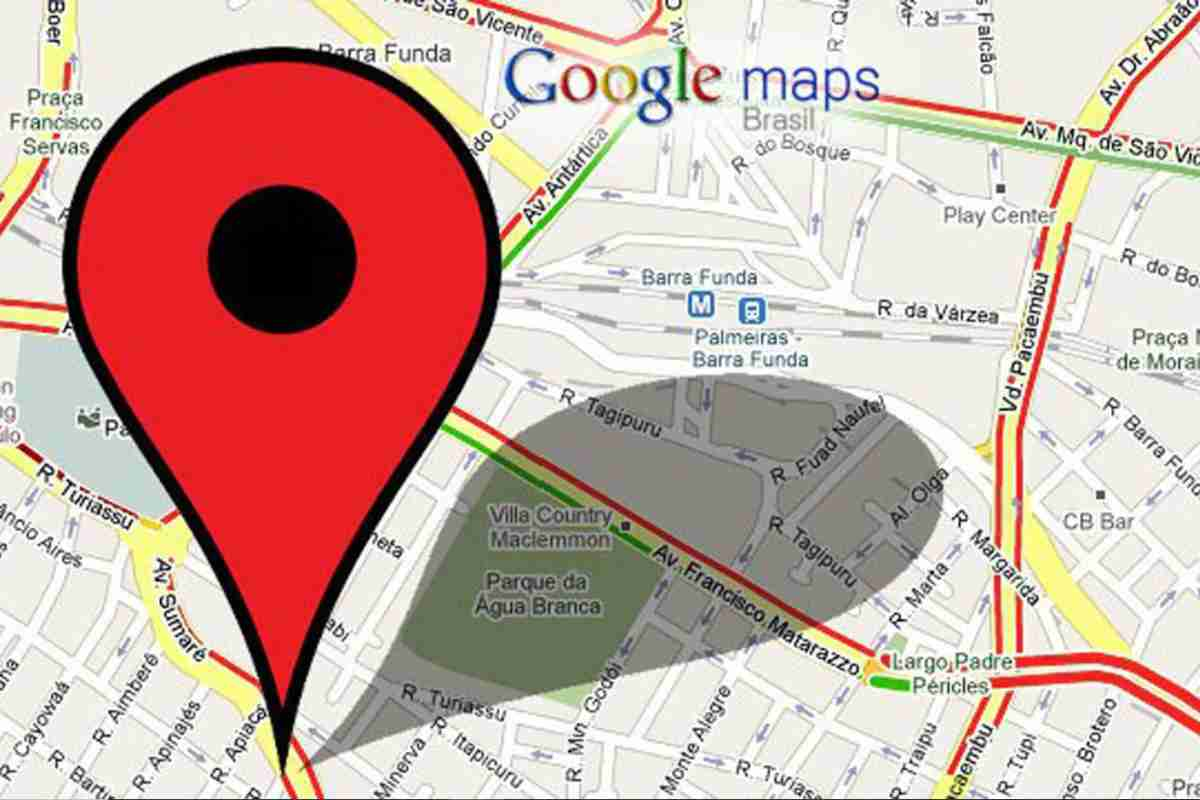 Mappa di Google Maps