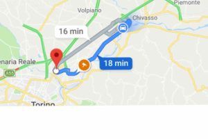 Percorso in Google Maps