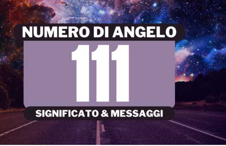 Numero angelico "111"