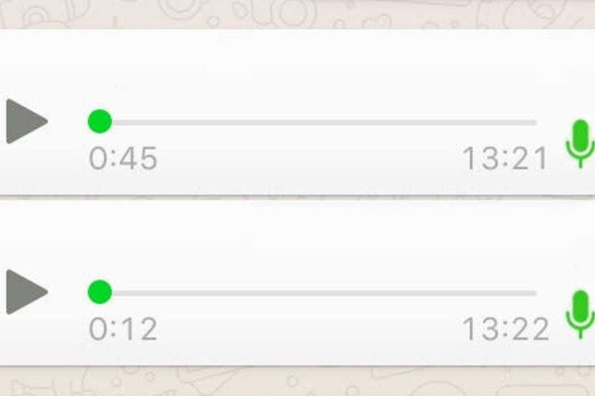 Audio su WhatsApp