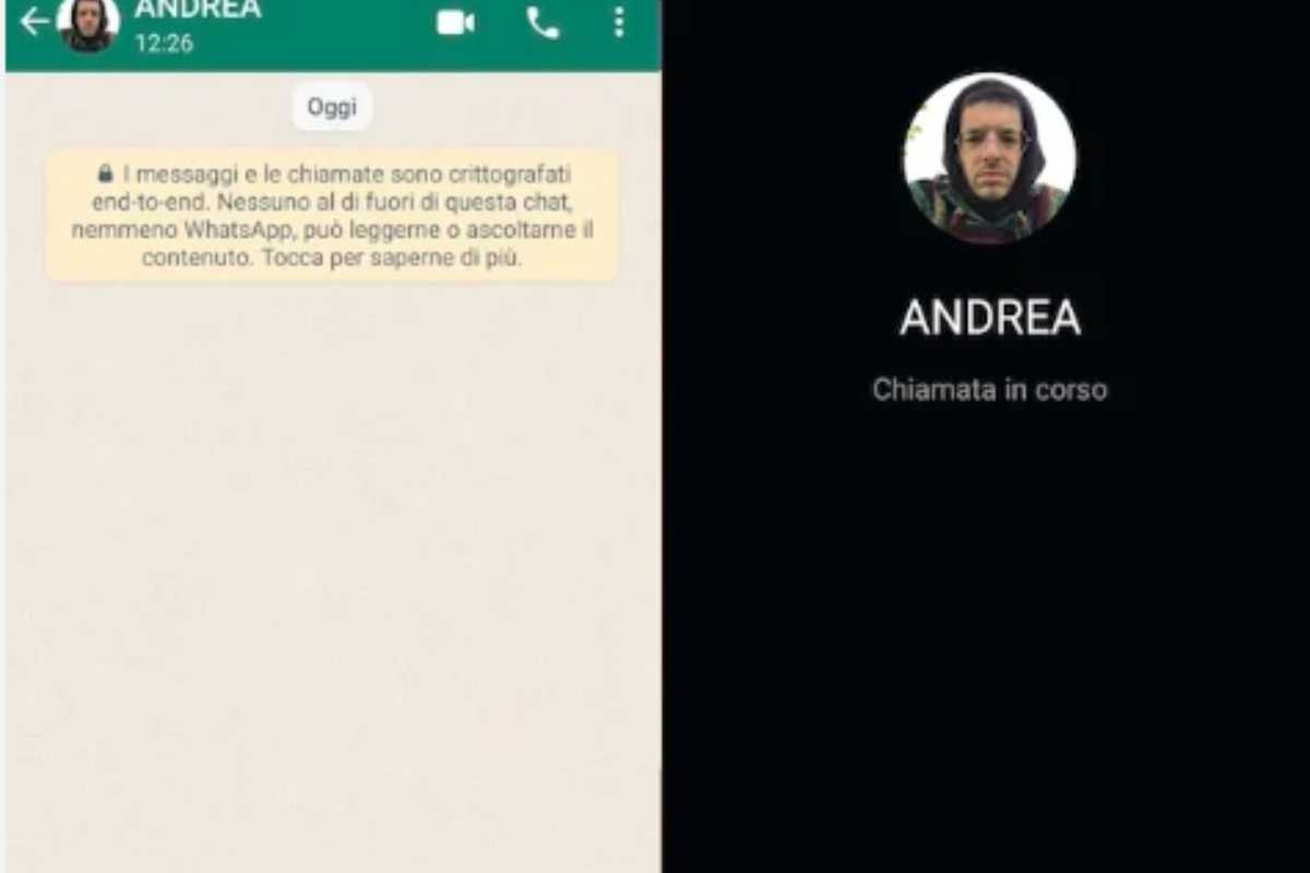 Chiamata su WhatsApp