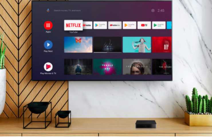 Utilizzo di Chromecast sul televisore