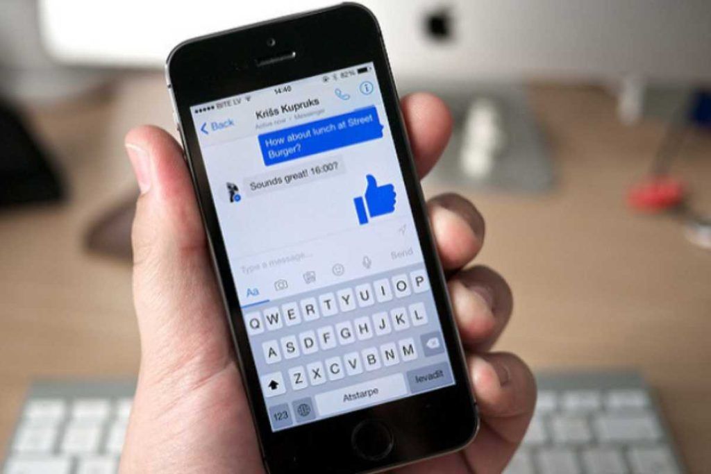 Facebook sullo smartphone