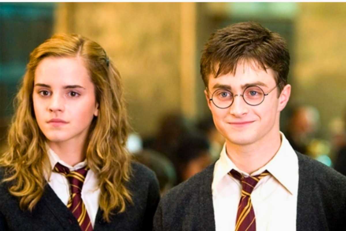 Foto di Hermione Granger ed Harry Potter