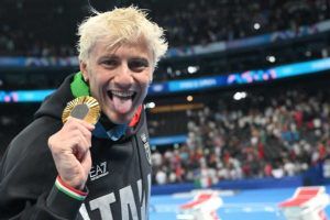 Nicolò Martineghi vince l'oro olimpico a Parigi 2024