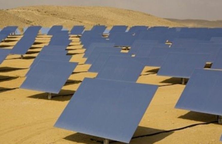 Pannelli solari nel Sahara