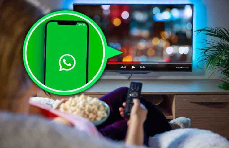 Usare WhatsApp attraverso la televisione